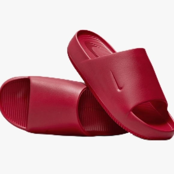 Nike Other - Nike Calm Red Slide Sandals
